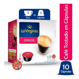 Café Expresso En Capsulas La Virginia (10 Caps X 6 G)