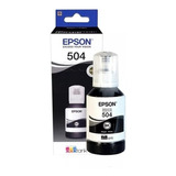 Tinta Epson  504 T504 L4150 L4160 L6191 Original  Negra