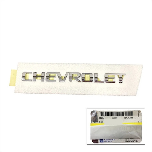 Emblema Letra Chevrolet Captiva Epica Aveo Original Gm Foto 4