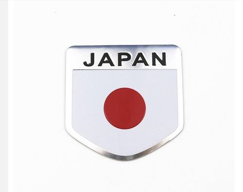 Emblema Sticker Adhesivo Plastico Aluminio Japon Auto Moto Foto 2