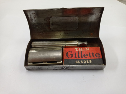 Aparelho Antigo Barbear Gillette Original