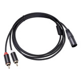 Xlr A Cable Dual Cable Divisor Y Macho De Alta 1m