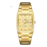 Wwoor 2022 New Square Watch Men With Automatic Week Date