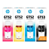 Refil De Tinta Hp Gt53/gt52 Kit C/ 4 Cores (100% Originais)