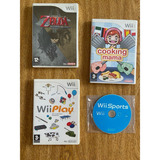 Jogos Zelda Cooking Mama Nintendo Wii Europeu Pal 