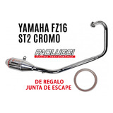 Escape Yamaha Fz 16 Stage 3  Cromado Paolucci