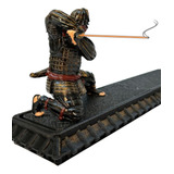  Suporte Para Incenso Samurai Colorido Ornamental Incensario