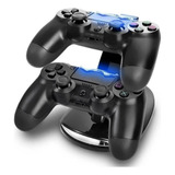 Estación De Carga Dual Joystick Ps4, Cargador Control Ps4 