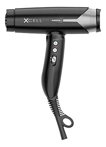 Secador De Pelo Ultraligero Profesional Gamma + Xcell Motor 