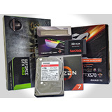 Kit Aorusx570, Ryzen 3700x, 32gb, Gtx1060 6gb, Hd1tb, Ssd250