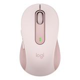 Mouse Logitech M650 Bt Usb Silent M, Mediana Rosa 910-006251