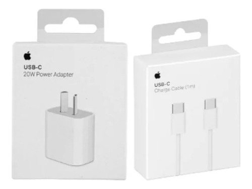 Cargador Y Cable Apple Original iPhone 15 15 Pro Max 20w