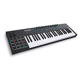 Controlador Midi Usb Alesis Vi49 Con 49 Teclas, 16 Pads, 12