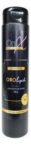 Onix Shampoo De Oro Líquido X 450 Ml