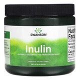 Swanson Inulina Fibra Prebiótica Soluble 227 G, 45 Porciones