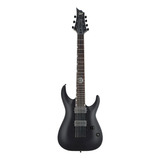 Esp Ltd Aj-7 Guitarra Eléctrica Andy James 7 Cuerdas Emg Color Negro