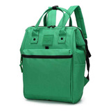 Mochila Cartera Everlast Verde Grande Porta Notebook Urbana