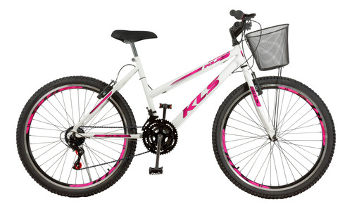 Bicicleta Kls Feminina Aro 26 Mtb Com Marcha E Aro Aero