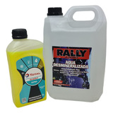 Liquido Refrigerante Total 1l. Y Agua Destilada Rally 5l.