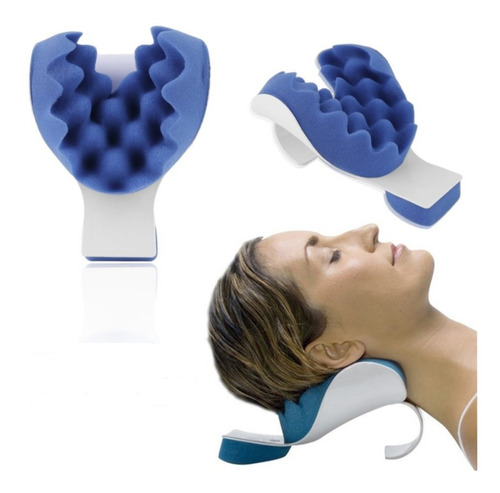 Suporte Travesseiro Massagem Cervical Pescoço Ombro