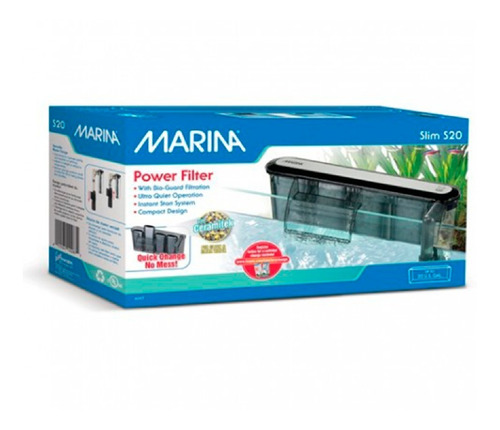 Filtro Externo Marina Slim S20 Acuarios Hasta 76 Litros