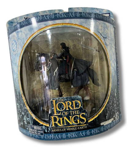 Aragorn In Gondorian Armor On Horse Lotr Armies Of Me Figura