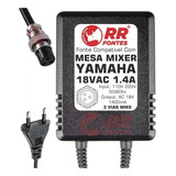 Fonte Ac 18v 1.4a Para Mesa De Som Mixer Yamaha Pa30 Mg16/6