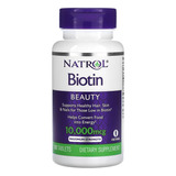 Biotina Natrol 10.000 Mcg Original | 100 Table Importado Usa