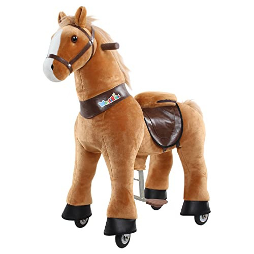 Juguete De Caballo Mecedora De Peluche Montar, Pony De ...