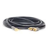 Cable Miniplug 90ºa Dos Rca Sin Ruido Profesional Hamc 5mts