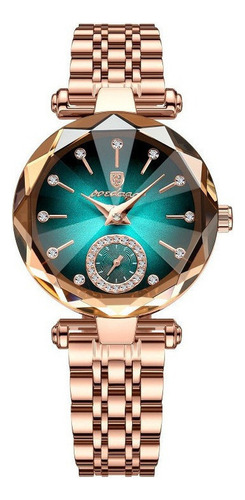 Relojes De Cuarzo Con Diamantes Finos Poedagar Fashion
