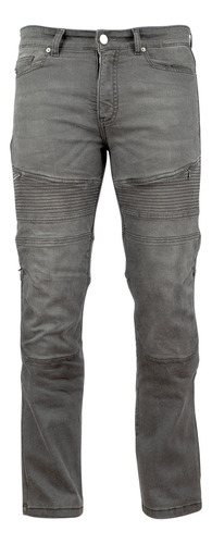 Pantalon Moto Con Protecciones Joe Rocket Blaster Jeans Gris