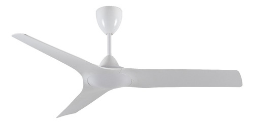 Ventilador Techo Blanco 3 Palas 3 Velocidades Control Remoto Diámetro 130 Cm Material De Las Aspas Madera