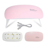 Mini Cabina Uv/led Sun Manos Uñas Gelificadas Semipermanente