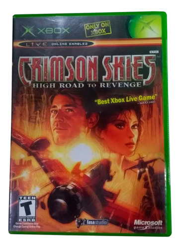 Crimson Skies High Road To Revenge - Xbox Clássico - Lacrado