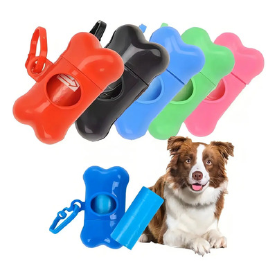 Dispensador De Bolsas Perros Bolsas Mascotas + 1rollo Bolsa | Meses sin interés