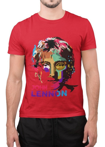 Polera Unisex The Beatles Rock&roll Lennon Estampado Algodon