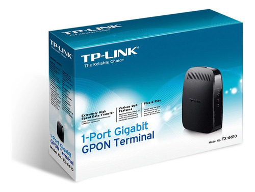 Módem Terminal Gpon Tp-link Tx-6610 Fibra Óptica 1p Gigabit