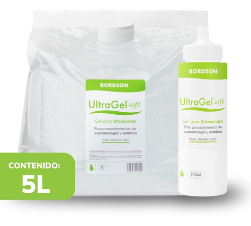 Gel Conductor/cavitación Spa Ultragel Soft 5lt Envio Gratis