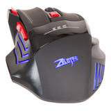 Mouse Gamer Inalambrico Recargable 4000dpi Zelotes F-14s Color Negro