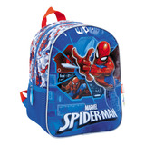 Mochila Hombre Araña Jardin Spiderman Tech 12¨ Niños Oficial