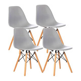 Pack X4 Silla Eames Para Comedor O Terraza