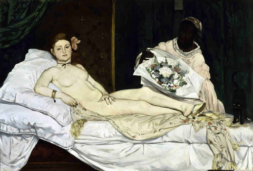 Lienzo Canvas Arte Impresionismo Edouard Manet Olympia 50x70
