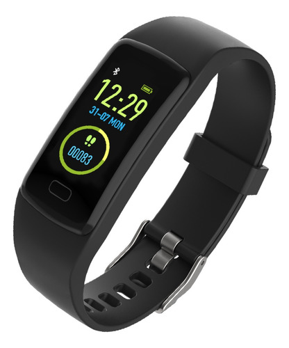 Reloj Smartwatch Ifit Run S8 Mlab Caja Negro Correa Negro Bisel Negro Diseño De La Correa Mesh