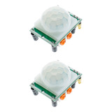 2 Pzas Sensor De Movimiento Pir Hc-sr501 Para Arduino Pic
