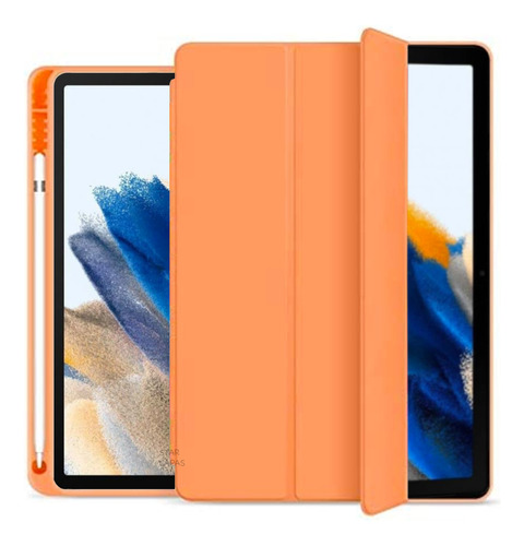 Case Magnética Com Slot Caneta Para Samsung Tab A8 10.5 X205