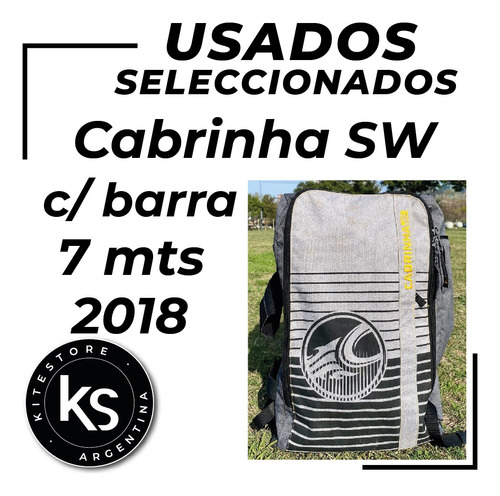 Cabrinha Switchblade 07 Mts C/barra - 2018. Estado Muy Bueno