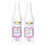 Kit Shampoo + Acondicionador 500 Ml Yellow Liss 