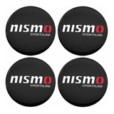 4 Emblema Para Centro De Rin Nissan Nismo