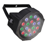 Tacho Par Led Dj Skp Pro Light Ledx F1 18x1w Ultra Delgado